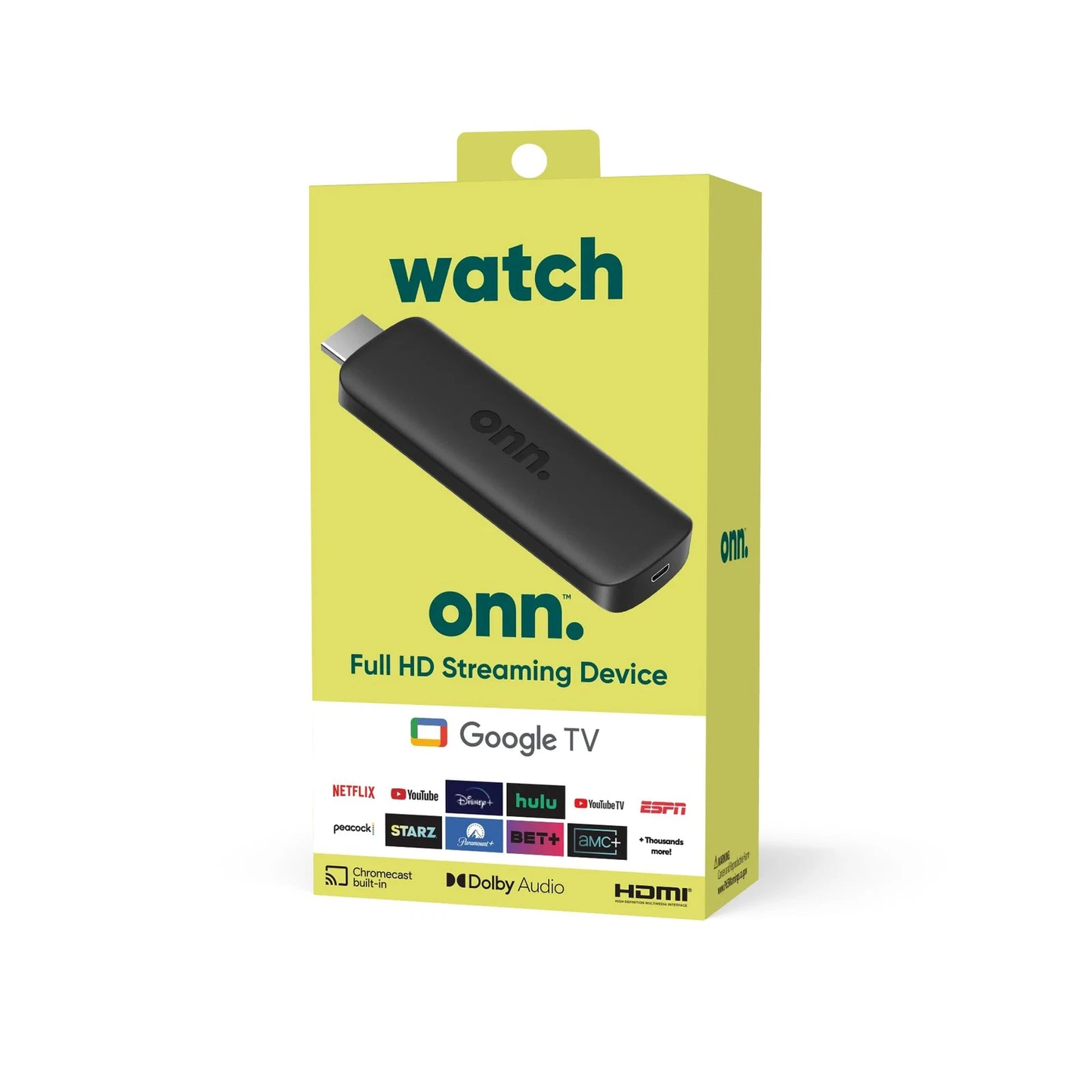 Tv Stick Watch Onn