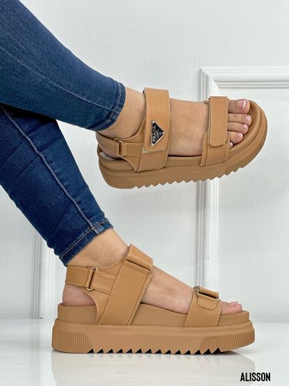 Cloud Sandals™ Honey and Black Edition