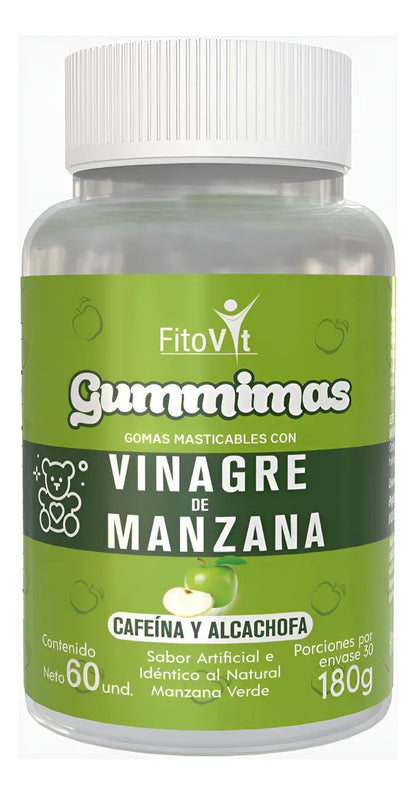 GOMITAS VINAGRE DE MANZANA VERDE DETOX
