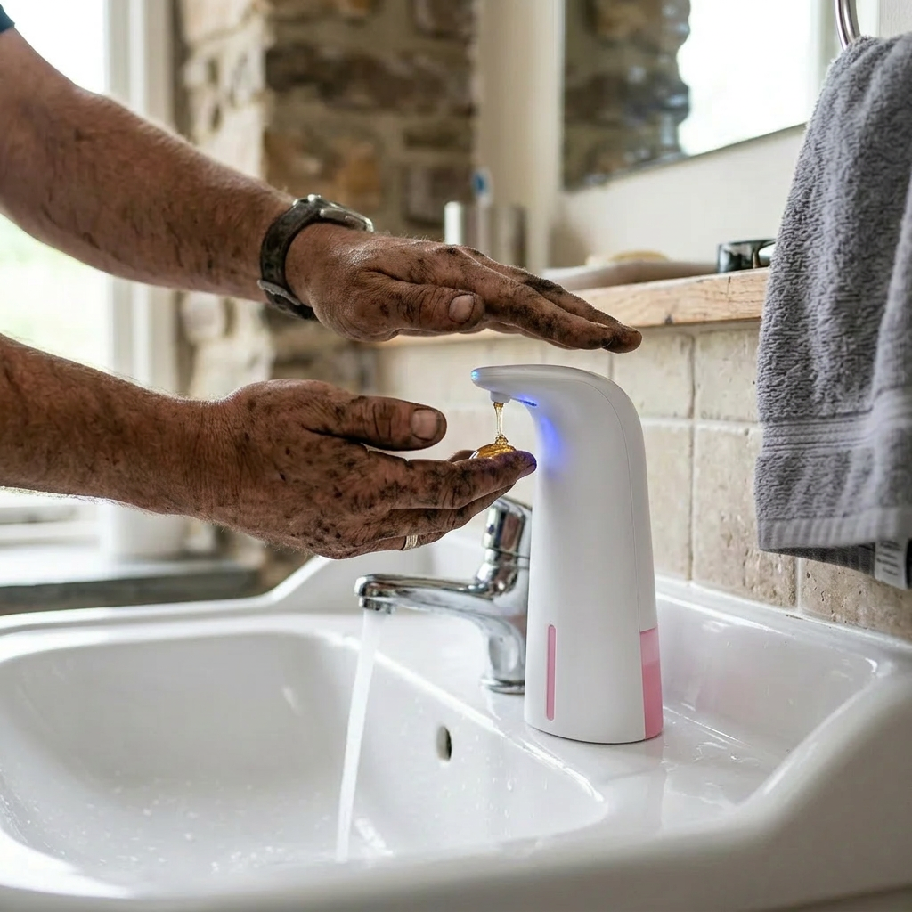 Dispensador Automático de Jabón Sin Contacto