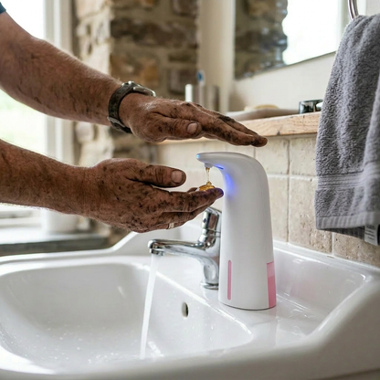 Dispensador Automático de Jabón Sin Contacto
